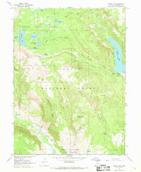 Hi-Res Interactive Map of Kidney Lake, Duchesne County, UT in 1967 ...